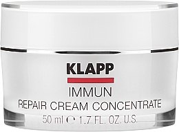 Rewitalizujący krem-koncentrat do twarzy - Klapp Immun Repair Cream Concentrate — Zdjęcie N1