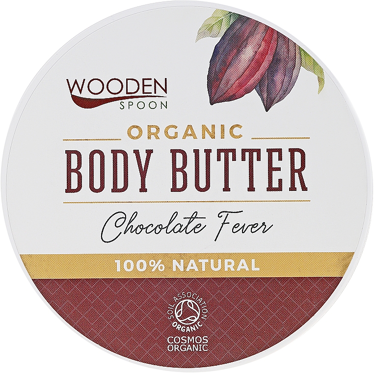 Organiczne masło do ciała Czekoladowa gorączka - Wooden Spoon Chocolate Fever Body Butter — Zdjęcie N1