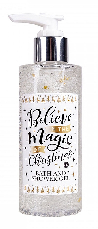 Żel pod prysznic dla mężczyzn - Accentra Winter Magic Believe In The Magic Of Christmas Bath & Shower Gel — Zdjęcie N1