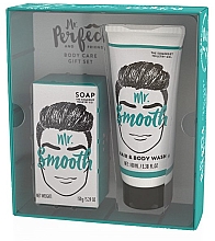 Kup Zestaw dla mężczyzn Mr Smooth - The Somerset Toiletry Co. MR Smooth Gift Set (soap/150g + h/body/wash/100ml)