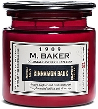 Kup Świeca zapachowa z dwoma knotami - Colonial Candle M. Baker Collection Cinnamon Bark