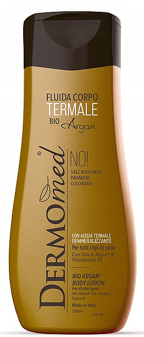 Balsam do ciała z olejkiem arganowym - Dermomed Thermal Bio Argan Body Lotion — Zdjęcie N1