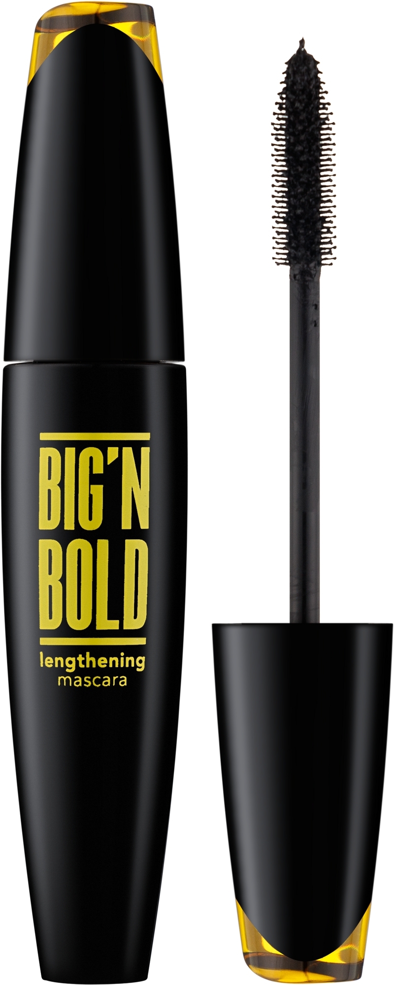 Tusz do rzęs - Flormar Big'N'Bold Lengthening Mascara — Zdjęcie Black