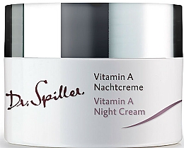 Krem do twarzy na noc z witaminą A - Dr. Spiller Vitamin A Night Cream — Zdjęcie N2