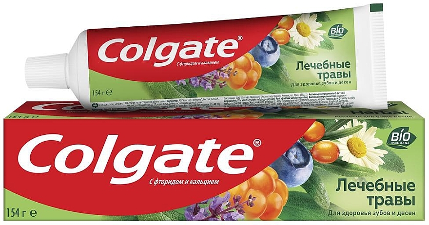 Ziołowa pasta do zębów - Colgate Toothpaste