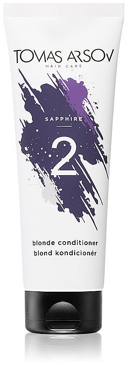 Odżywka do włosów jasnych, farbowanych i z pasemkami - Tomas Arsov Sapphire Blonde Conditioner — Zdjęcie N1