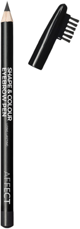 Kredka do brwi - Affect Cosmetics Shape & Colour Eyebrow Pen Long Lasting — Zdjęcie N1