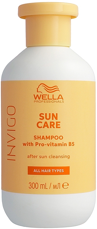 Nawilżający szampon do włosów po opalaniu - Wella Professionals Invigo Sun After Sun Cleansing Shampoo — Zdjęcie N1