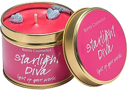 Kup Świeca zapachowa w żelaznej puszce - Bomb Cosmetics Starlight Diva Tin Candle