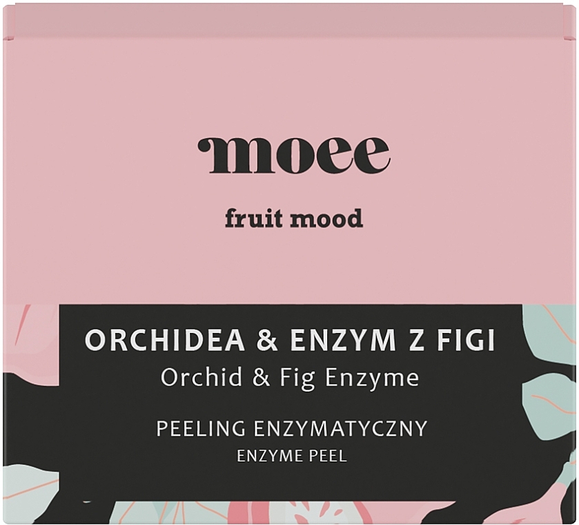 Peeling enzymatyczny do twarzy - Moee Fruit Mood Orchid & Fig Enzyme — Zdjęcie N2