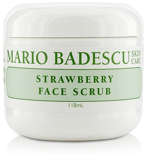 Truskawkowy peeling do twarzy - Mario Badescu Strawberry Face Scrub — Zdjęcie N1