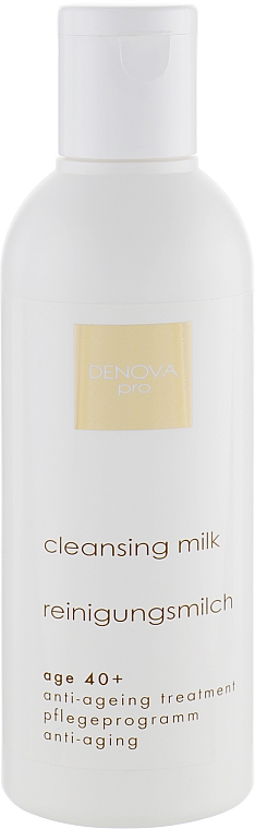 Mleczko oczyszczające do skóry starzejącej się - Denova Pro Cleansing Anti-Age Milk — Zdjęcie N1