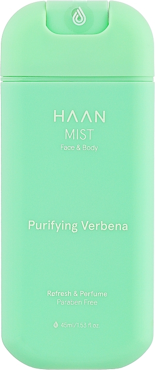 Spray do twarzy i ciała z witaminą D - HAAN Purifying Verbena Face&Body Mist — Zdjęcie N1