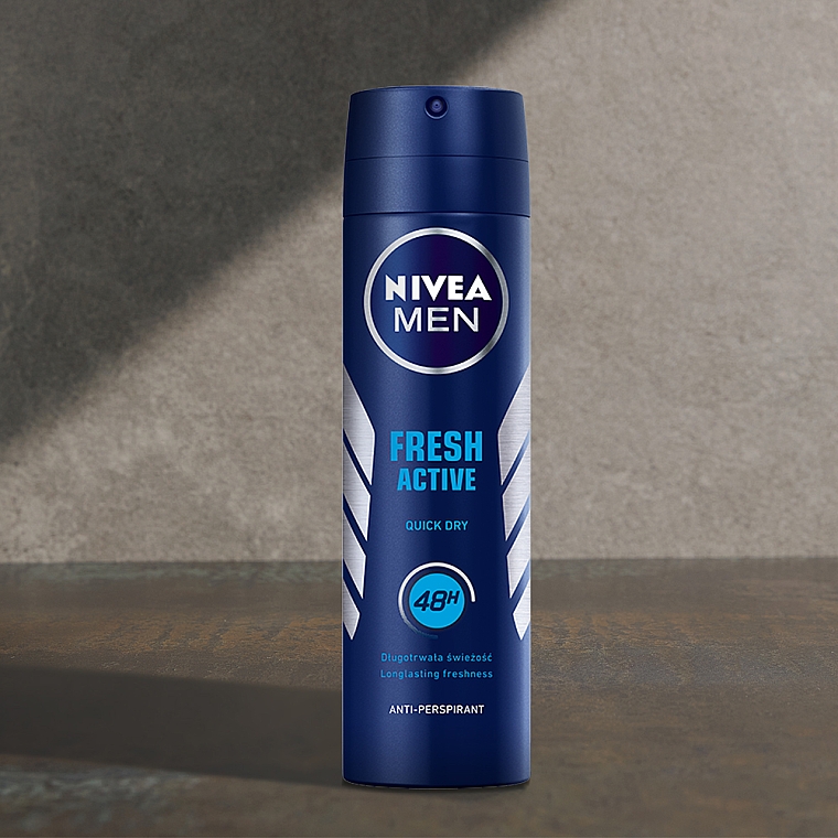 Dezodorant w sprayu dla mężczyzn - NIVEA MEN Fresh Active Deodorant Spray — Zdjęcie N3