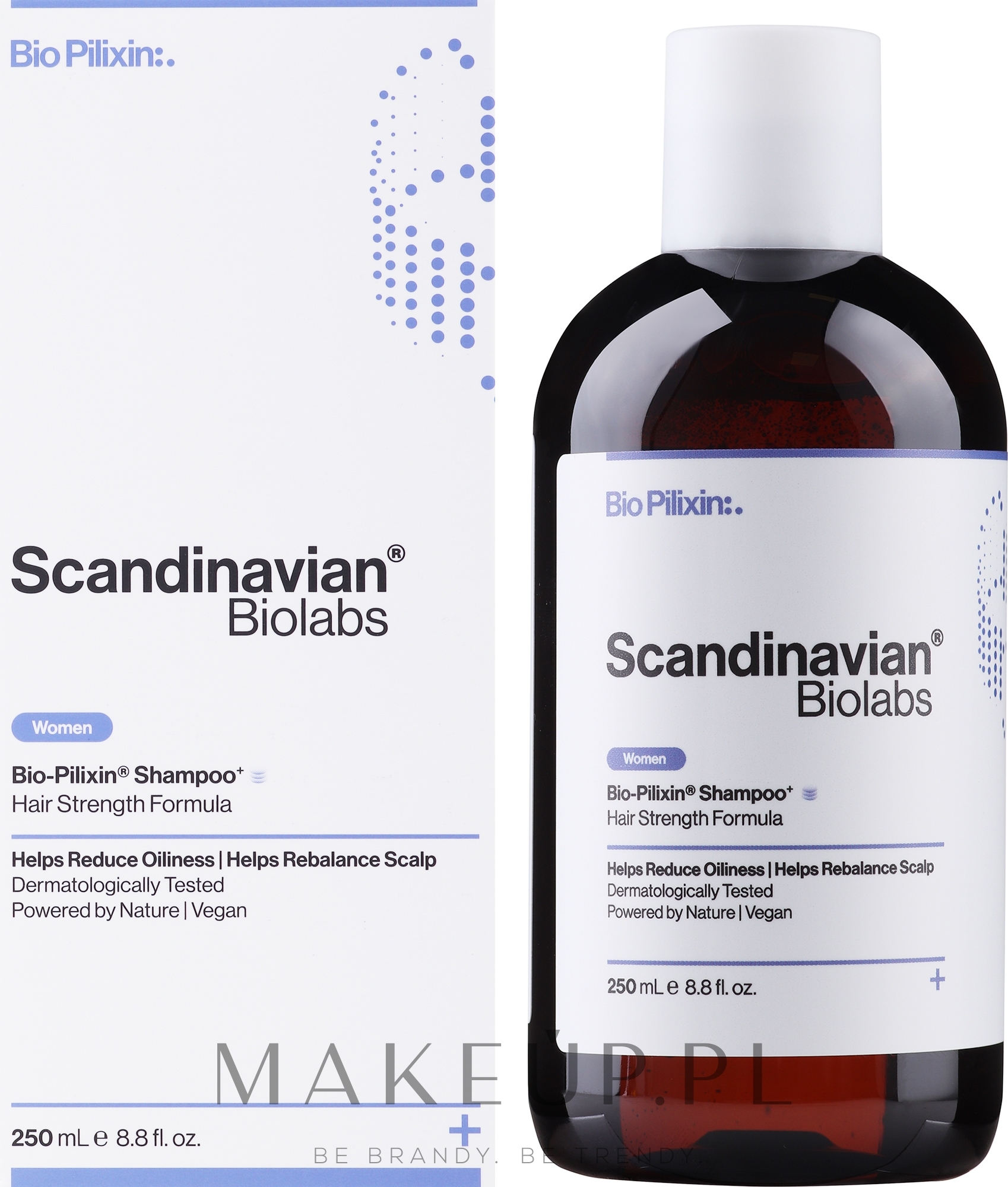 Wzmacniający szampon do włosów - Scandinavian Biolabs Hair Strength Shampoo — Zdjęcie 250 ml