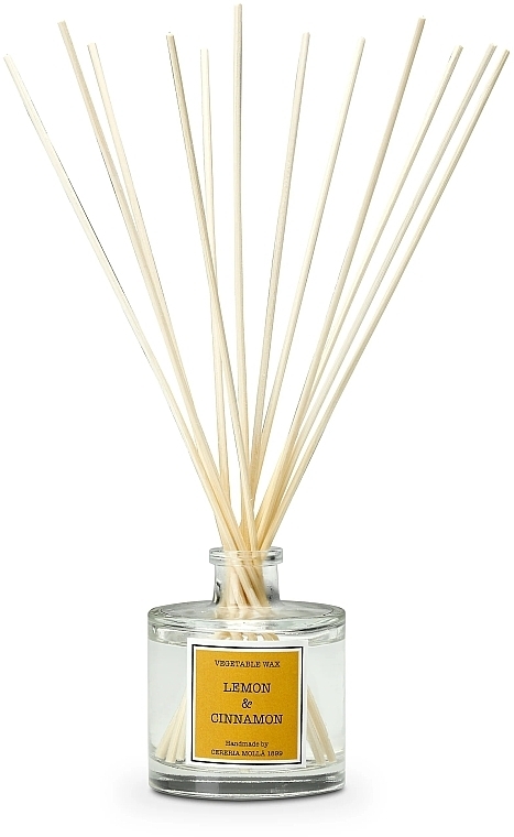 Dyfuzor zapachowy Lemon&Cinnamon - Cereria Molla Lemon & Cinnamon Reed Diffuser — Zdjęcie N1