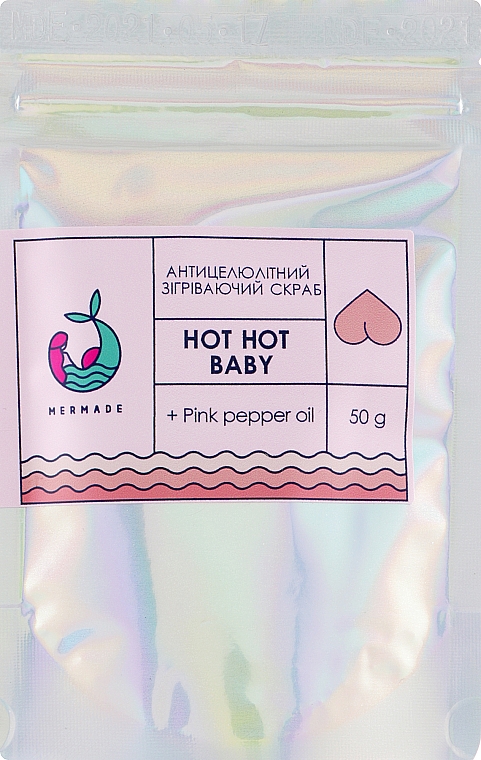 Zestaw - Mermade Hot Hot Baby (b/ser/50ml + b/scrub/50g + b/mask/50g + brush) — Zdjęcie N5