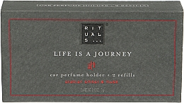 Samochodowy odświeżacz powietrza Brzoskwinia - Rituals The Ritual Of Samurai Life Is A Journey Car Perfume — Zdjęcie N4