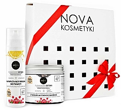 Kup Zestaw - Nova Kosmetyki GoSPA Intensively Regenerating Face Detox (f/ser/50ml + f/mask/200ml)
