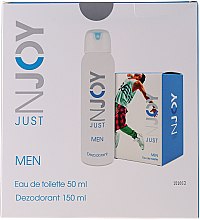 Just Njoy Men - Zestaw (edt 50 ml + deo/spray 150 ml) — Zdjęcie N2