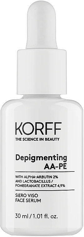 Depigmentacyjne serum do twarzy - Korff Depigmenting AA-PE Face Serum — Zdjęcie N1