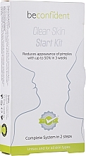 Kup PRZECENA! Zestaw do twarzy - Beconfident Clear Skin Start Kit (f/cr/20ml + f/gel/20ml) *
