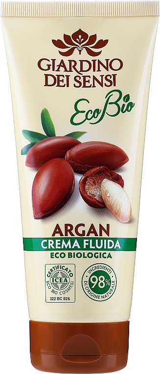 Krem z olejem arganowym do ciała - Giardino Dei Sensi Eco Bio Argan Fluid Cream — Zdjęcie N1