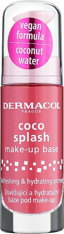 Nawilżająca baza pod makijaż - Dermacol Coco Splash Make-up Base — Zdjęcie N1