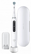 	Elektryczna szczoteczka do zębów, biała - Oral-B iO Series 5 White — Zdjęcie N2