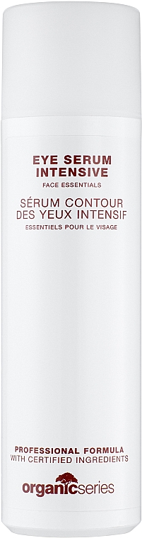 Intensywne serum pod oczy - Organic Series Eye Serum Intensive — Zdjęcie N2