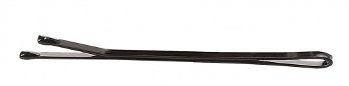 Wsuwki, 6 cm, czarne - Lussoni Hair Grips Black — Zdjęcie N1