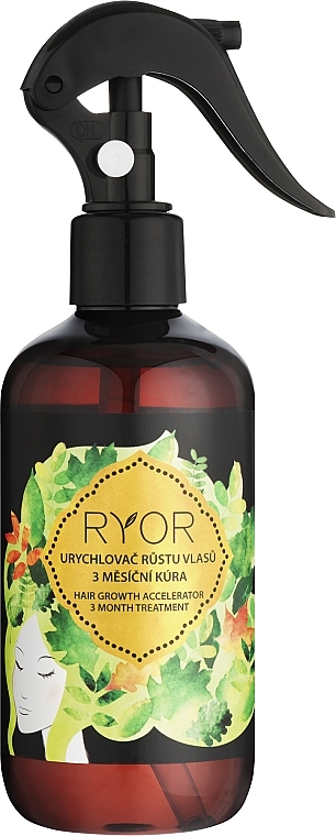 Serum w sprayu pobudzające wzrost włosów - Ryor Hair Growth Accelerator 3 Month Theatment — Zdjęcie N1