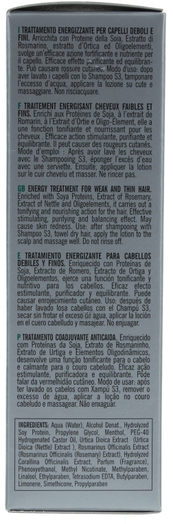 Ujędrniający balsam przeciw wypadaniu włosów - Echosline T3 Energy Treatment — Zdjęcie N3