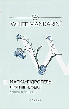 Kup Hydrożelowa maska do twarzy Efekt liftingu - White Mandarin