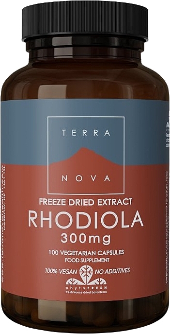 Suplement diety Różaniec górski - Terranova Rhodiola 300mg — Zdjęcie N2
