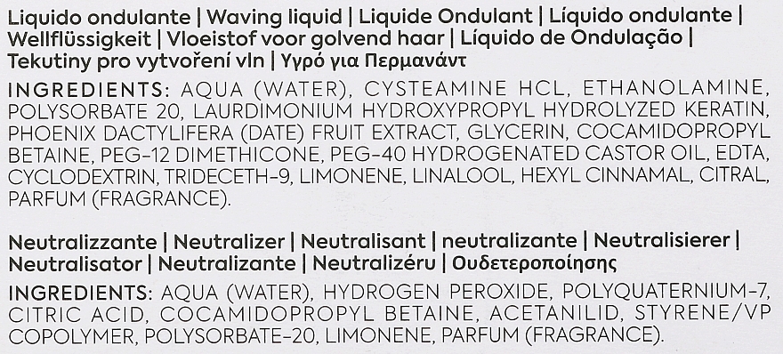 Zestaw do trwałej ondulacji do włosów cienkich i wrażliwych - Vitality's Reshape Soft 2 (h/lot/2x100ml) — Zdjęcie N3