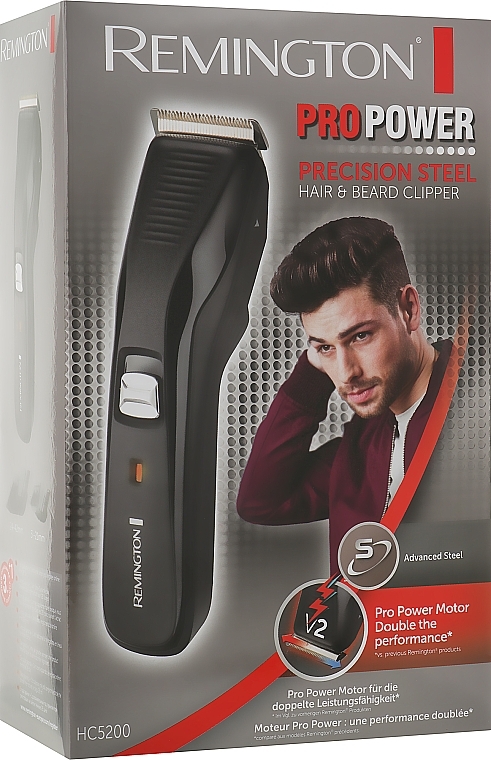 Maszynka do strzyżenia włosów - Remington HC5200 Hair Clipper Pro Power  — Zdjęcie N2