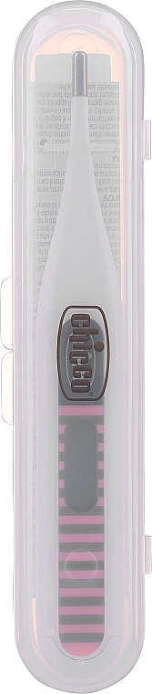 Termometr elektroniczny, szaro-różowy - Chicco Digital Baby Thermometer — Zdjęcie N1