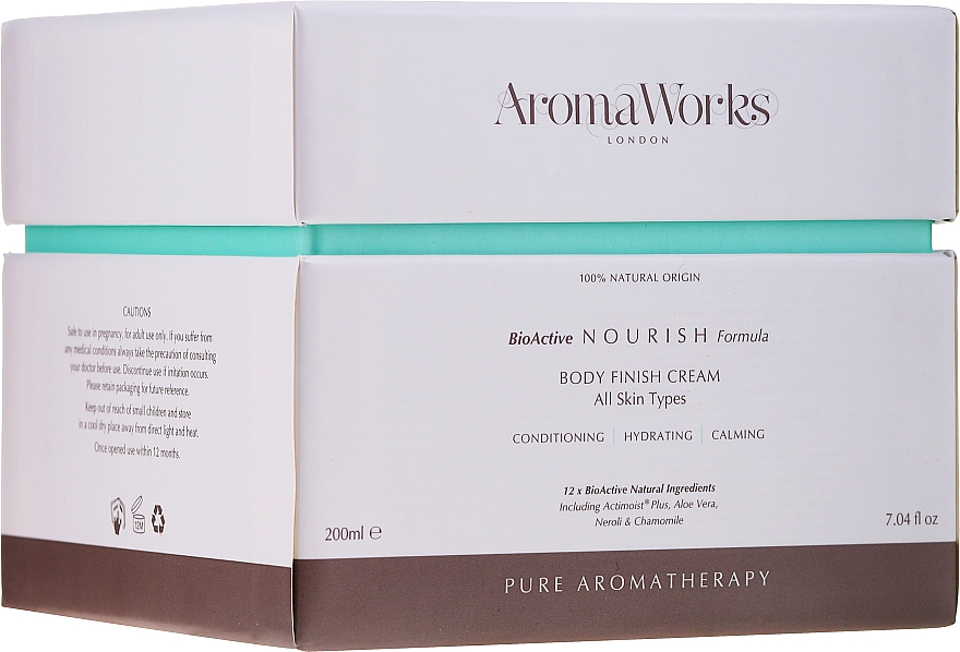 Krem do ciała - AromaWorks Body Finish Cream — Zdjęcie N2