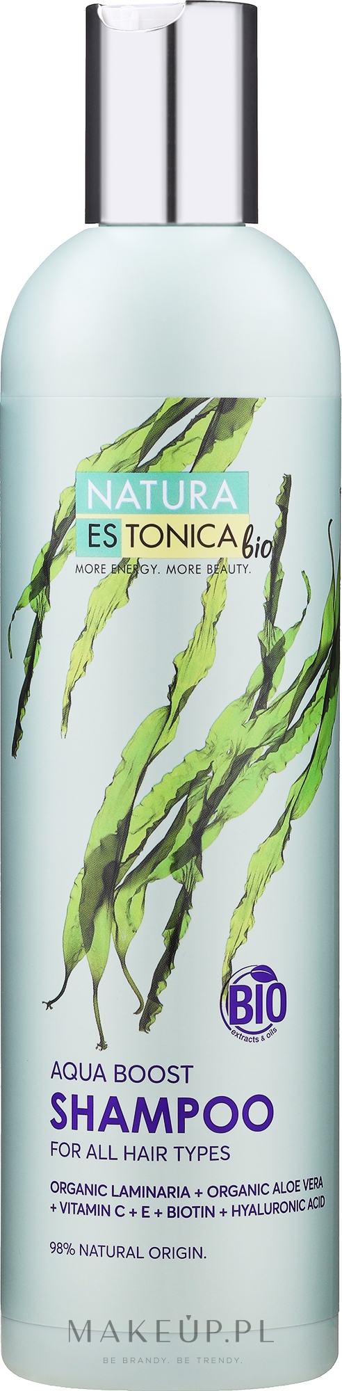 Wzmacniający szampon do włosów farbowanych - Natura Estonica Bio Aqua Boost Shampoo — Zdjęcie 400 ml