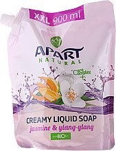 Kup Kremowe mydło w płynie do rąk Jaśmin i ylang-ylang - Apart Natural Jasmine & Ylang Ylang Soap