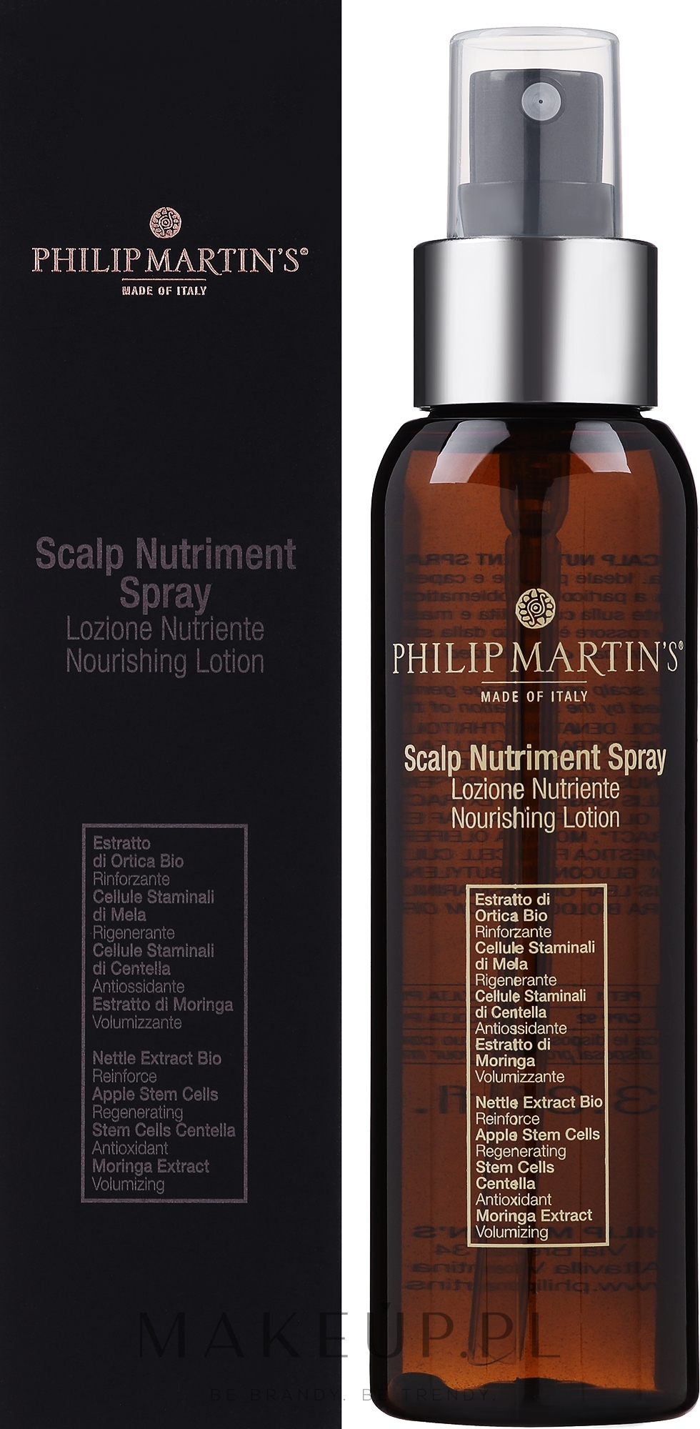 Spray odżywiający skórę głowy - Philip Martin's Scalp Nutriment Spray — Zdjęcie 100 ml