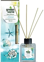 Dyfuzor zapachowy Ocean - Green World Reed Diffuser  — Zdjęcie N1