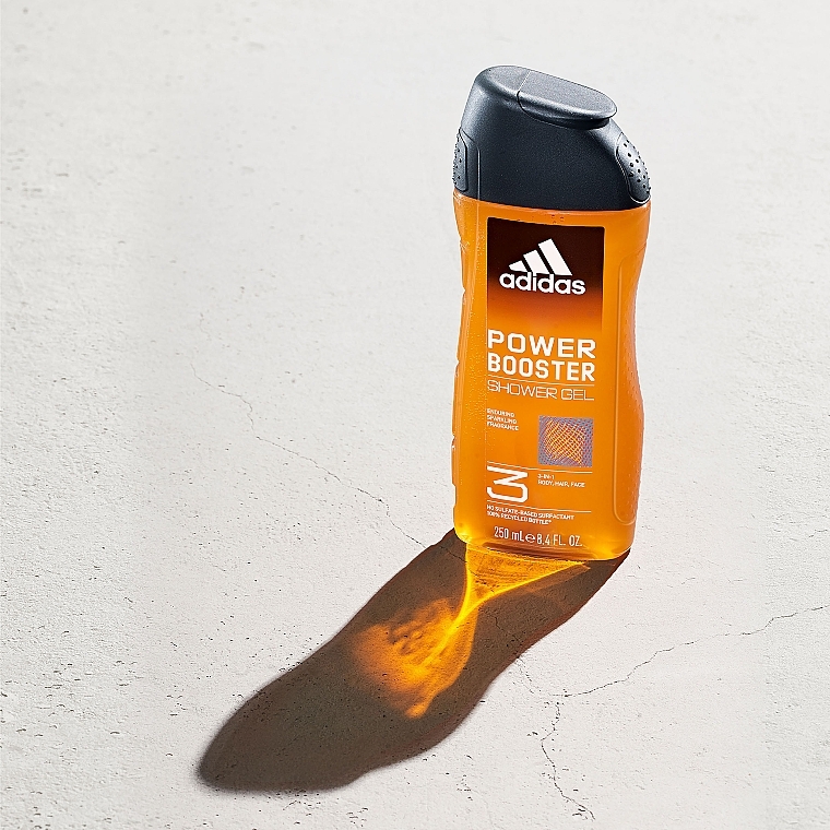 Żel pod prysznic 3 w 1 - Adidas Power Booster Shower Gel — Zdjęcie N3