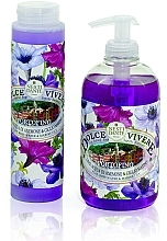 Kup PRZECENA! Naturalne mydło w płynie Len, woda z anemona i lilia morska - Nesti Dante Portofino Soap *