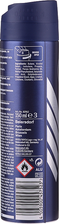 Antyperspirant w sprayu dla mężczyzn - NIVEA MEN Fresh Power Deodorant Spray — Zdjęcie N2