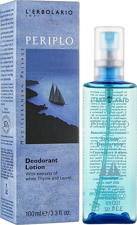 Dezodorant w sprayu Podróż dookoła świata - L'Erbolario Fior Deodorant Lotion — Zdjęcie N2