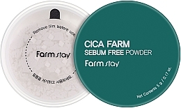 Kup Matujący sypki puder z centellą - FarmStay Cica Farm Sebum Free Finish Powder