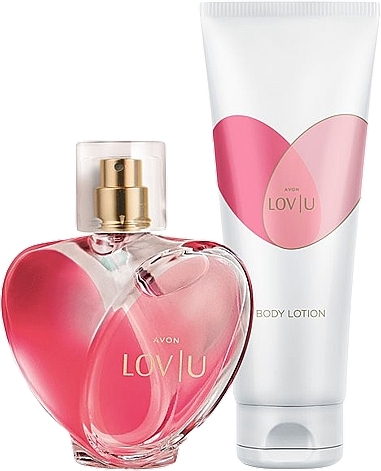 Avon Lov U - Zestaw (edp/50ml + b/lot/125ml)  — Zdjęcie N1