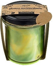 Świeca marmurkowa o zapachu bergamotki - Miabox Bergamot Candle — Zdjęcie N1